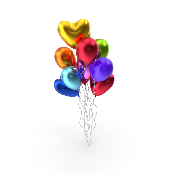 Foil Birthday Balloons PNG Images & PSDs for Download