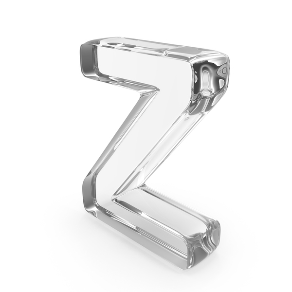 Font Regular Z Glass PNG Images & PSDs for Download PixelSquid S118029317