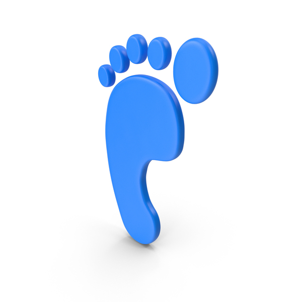 foot-symbol-blue-png-images-psds-for-download-pixelsquid-s119217629