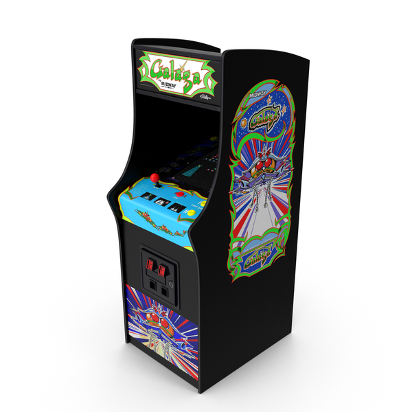 Galaga Arcade Cabinet PNG Images & PSDs for Download