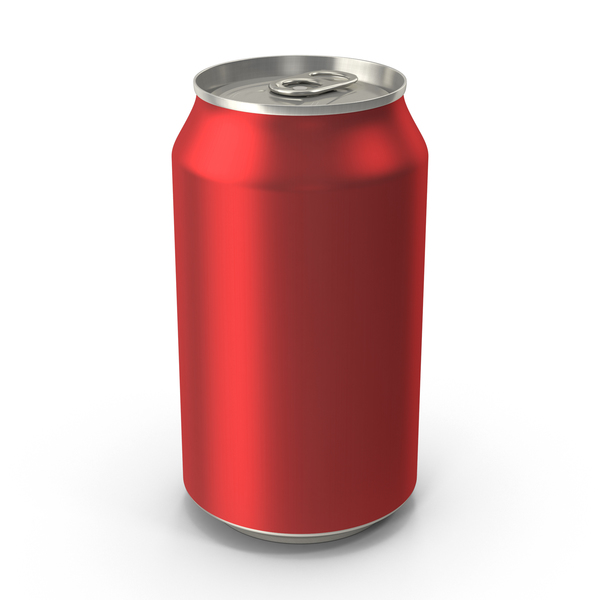 Red Soda Can Open Stock Photo