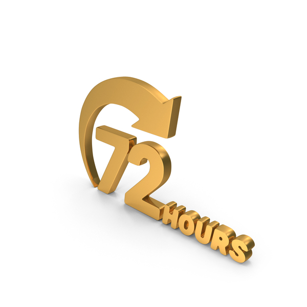 Gold 72 Hours Order Execution Icon PNG Images & PSDs for Download PixelSquid S12177933E