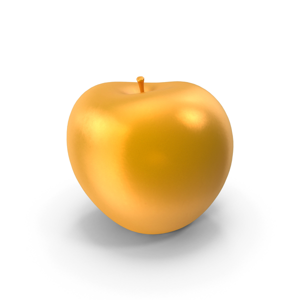 Golden Apple Stock Illustration - Download Image Now - Apple