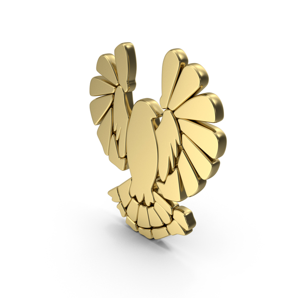 Gold Bird Symbol PNG Images & PSDs for Download