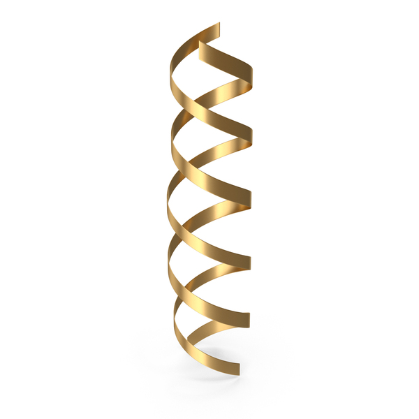 Gold Curly Ribbons PNG Images & PSDs for Download