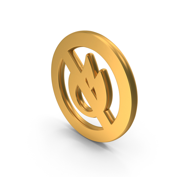 Gold Fire Prohibited Icon Png Images Psds For Download Pixelsquid S