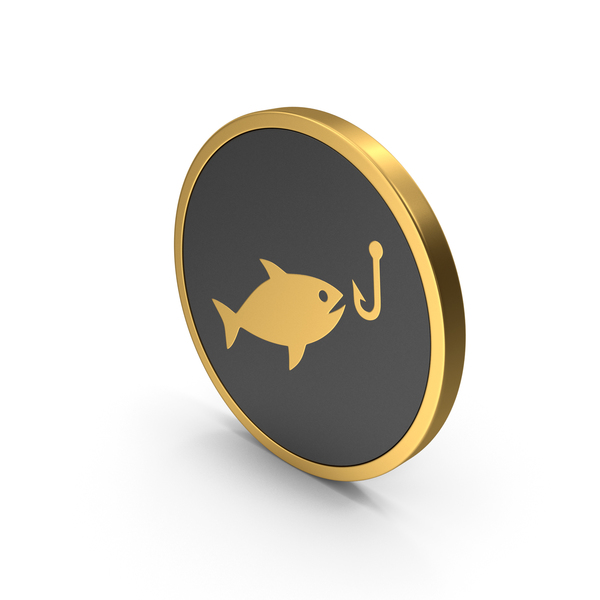 Gold Icon Fishing PNG Images & PSDs for Download