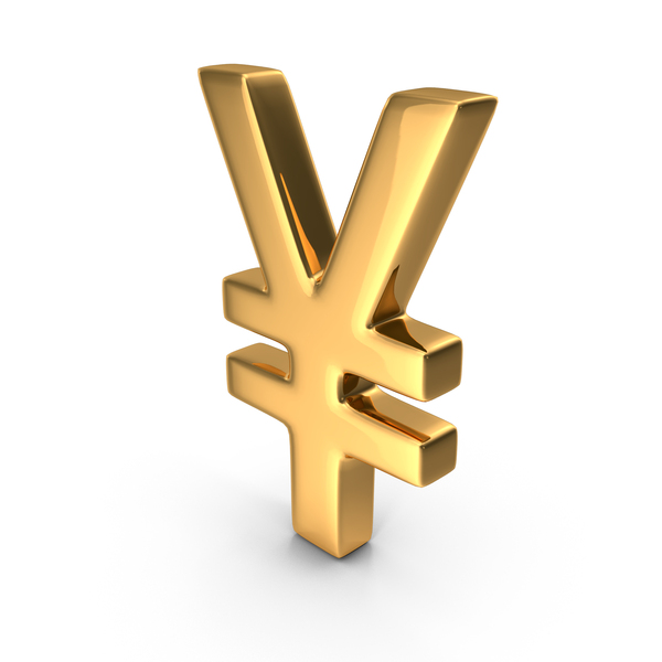 Gold Japanese Yen Symbol PNG Images & PSDs for Download | PixelSquid ...