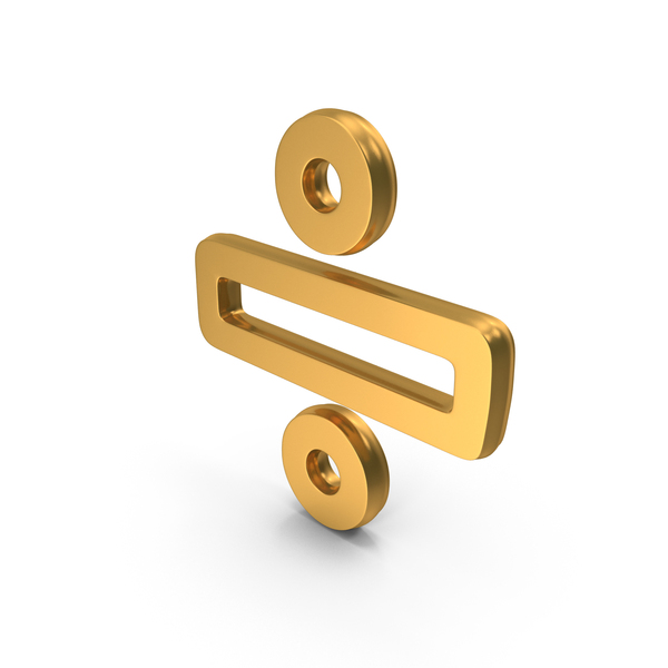 Gold Math Division Symbol Png Images Psds For Download Pixelsquid S