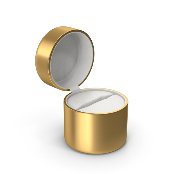 Gold Ring Box PNG Images & PSDs for Download | PixelSquid - S12092158F