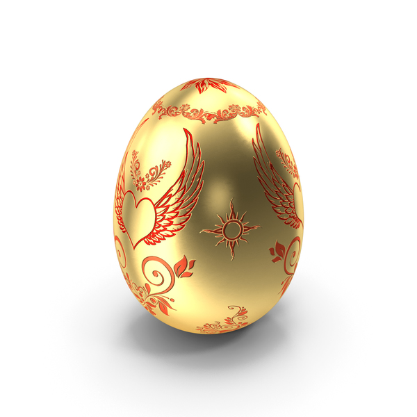 Red Easter Egg Golden Easter Egg PNG, Clipart, Clipart, Easter