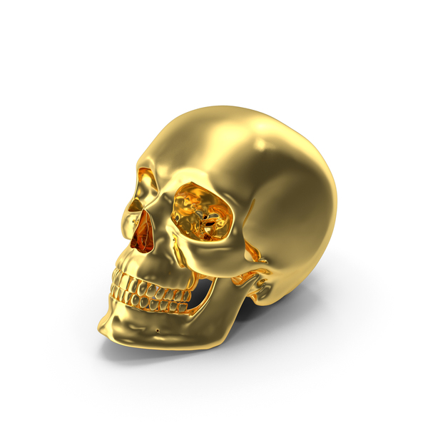 Golden popular Skull