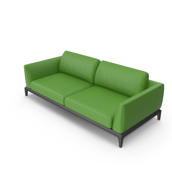 Green Leather Office Sofa Png Images Psds For Download