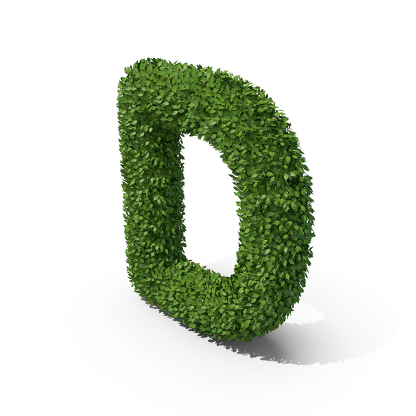 green letter d