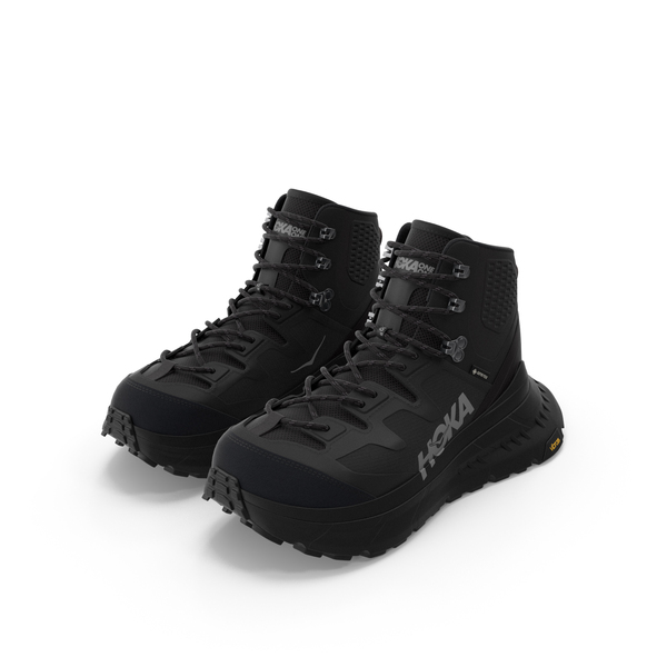 hoka tennine hike gtx black