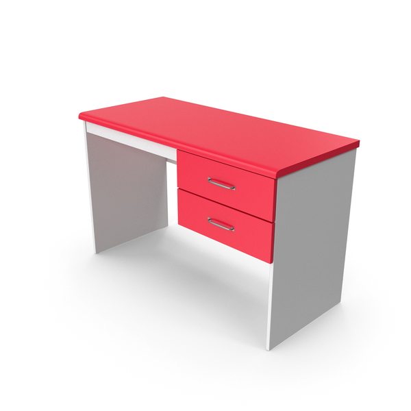 Home Office Desk Red White PNG PSDs for Download | PixelSquid - S114211963