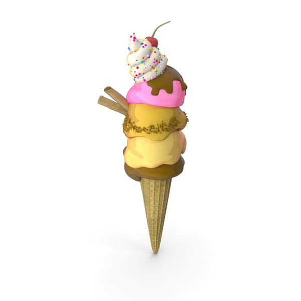Huge Ice Cream PNG Images & PSDs for Download | PixelSquid - S116391571