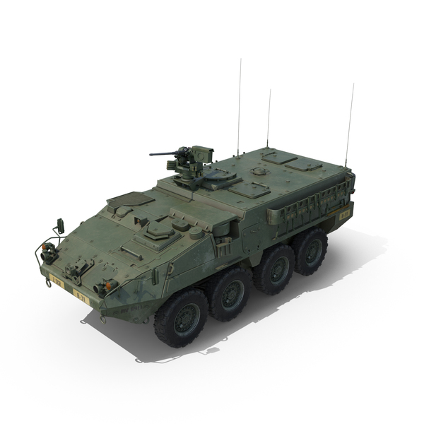 interim armored vehicle stryker m1126 png & psd images