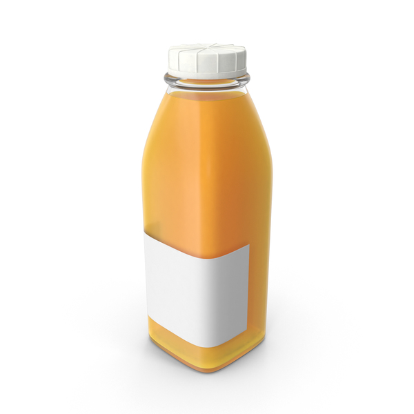 Plastic Jug w/ Orange Juice Mockup - Free Download Images High Quality PNG,  JPG