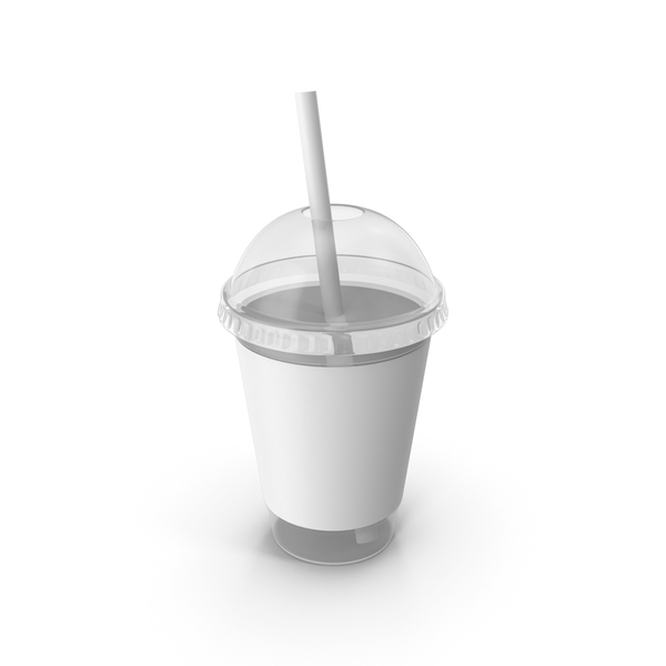 Styrofoam cup Stock 3D asset