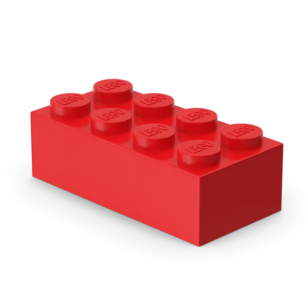 Red Lego Brick Close Up Stock Photo - Download Image Now - Lego
