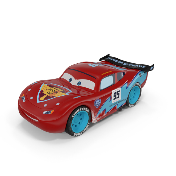 Lightning Mcqueen Character 3D model