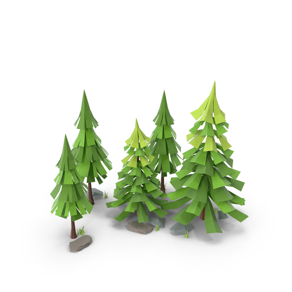 Low Poly Forest PNG Images & PSDs for Download | PixelSquid - S107248767