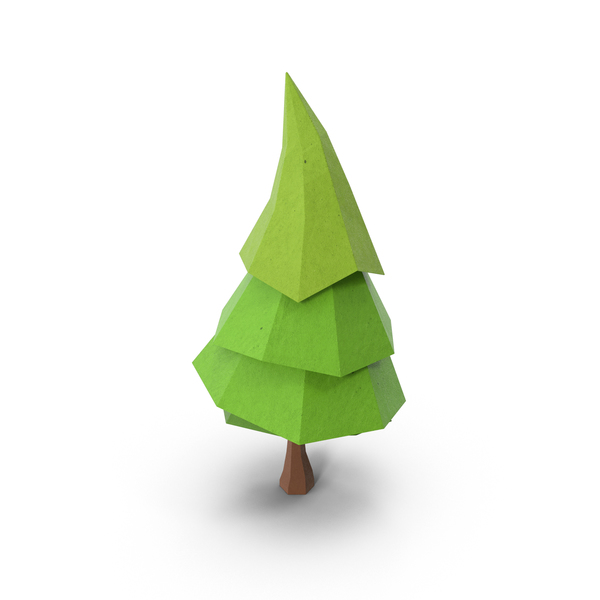 Low Poly Pine Tree PNG Images & PSDs for Download | PixelSquid - S106983136