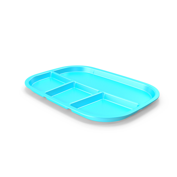 Lunch Food Tray 01 Blue PNG Images & PSDs for Download