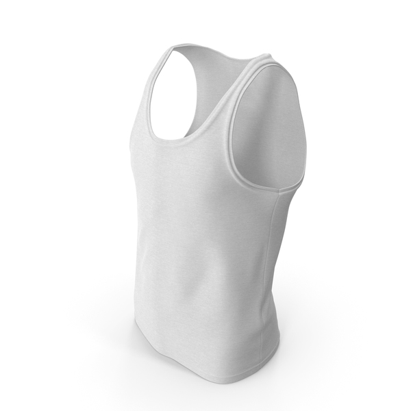 Mens Sleeveless Shirt White PNG Images & PSDs for Download