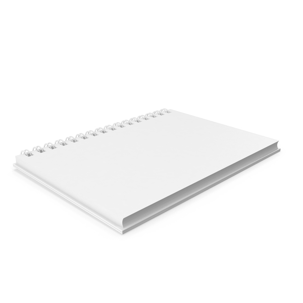 Monochrome Ringed Sketchbook PNG Images & PSDs for Download