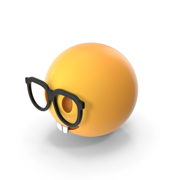 Nerd Face Emoji PNG Images & PSDs for Download | PixelSquid - S11321564C