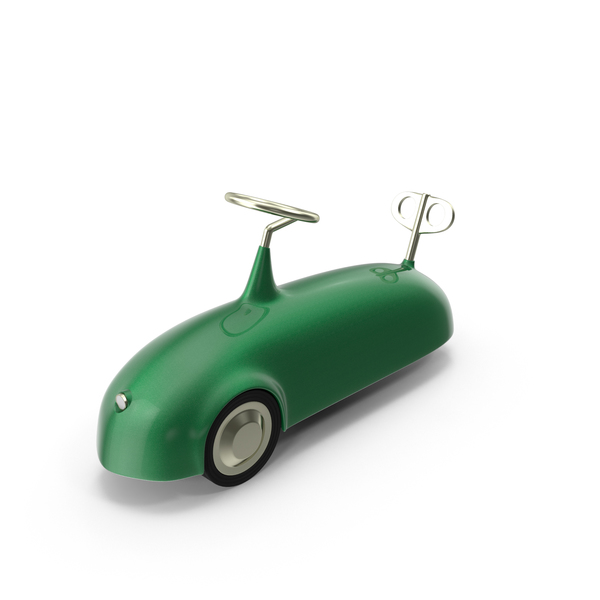 green toy car