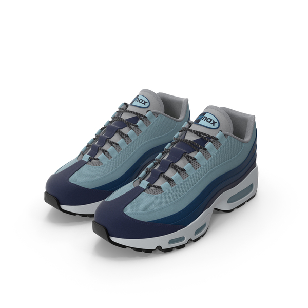 Nike Air Max 95 Blue PNG Images & PSDs for Download | PixelSquid 
