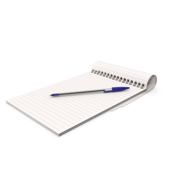 Notepad and Pen PNG Images & PSDs for Download | PixelSquid - S105856083