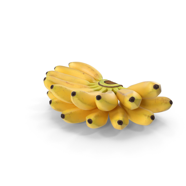 Ripe Yellow Banana Cluster PNG Images & PSDs for Download