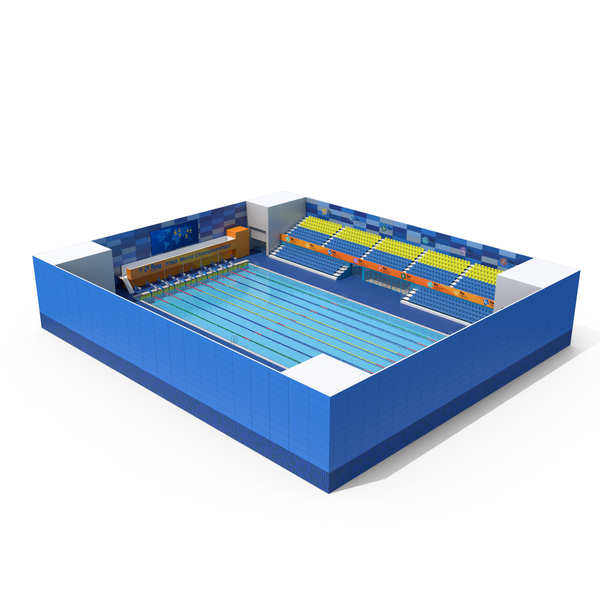 international standard swimming pool size