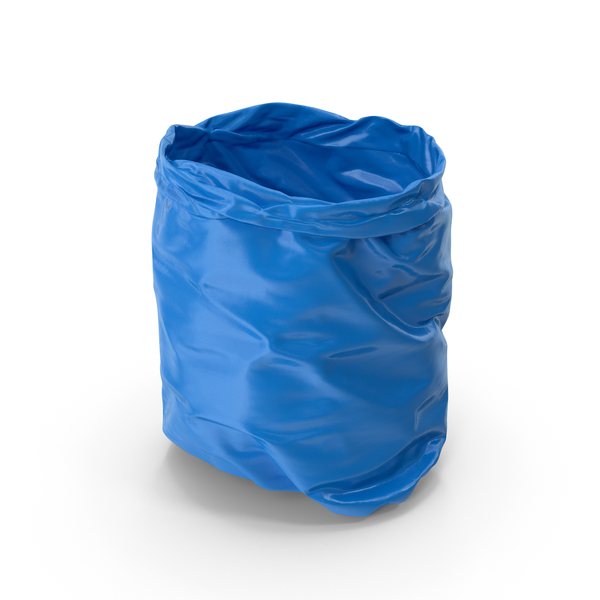 Blue Trash Bag Closed PNG Images & PSDs for Download