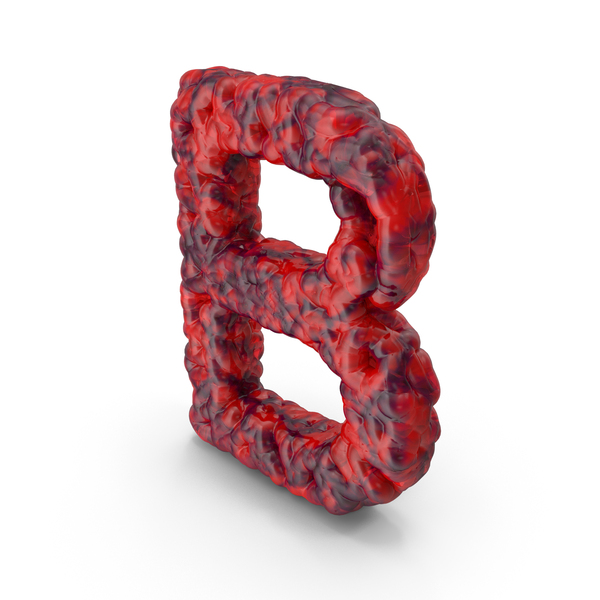 Organic Abstract Letter B PNG Images & PSDs For Download | PixelSquid ...