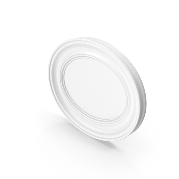 white oval frame png