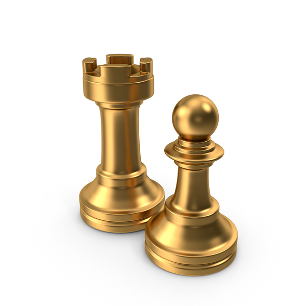Gold Chess Rook Piece PNG Images & PSDs for Download
