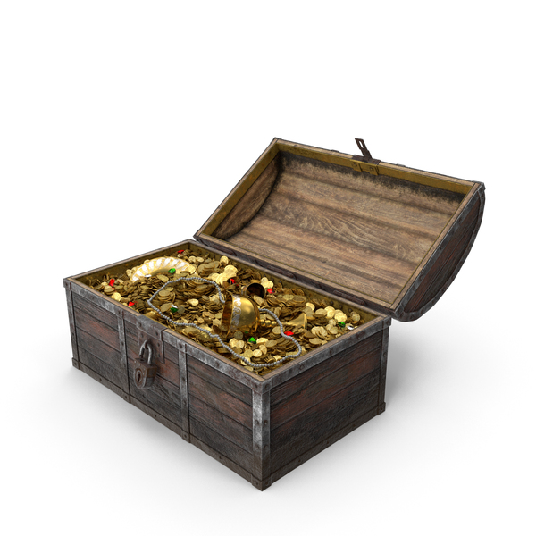 closed treasure chest png