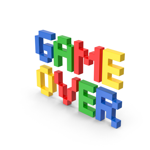 Pixel Font Game Over Png Images & Psds For Download 