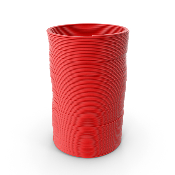 red slinky toy