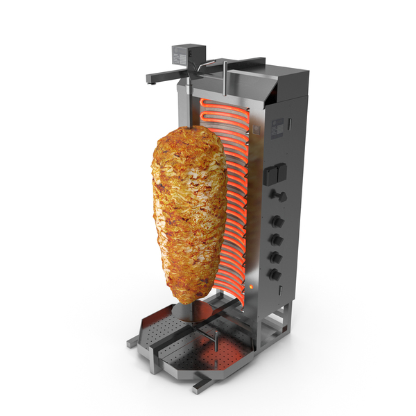 Potis Vertical Rotisserie Grill With Doner Kebab Png Images Psds For