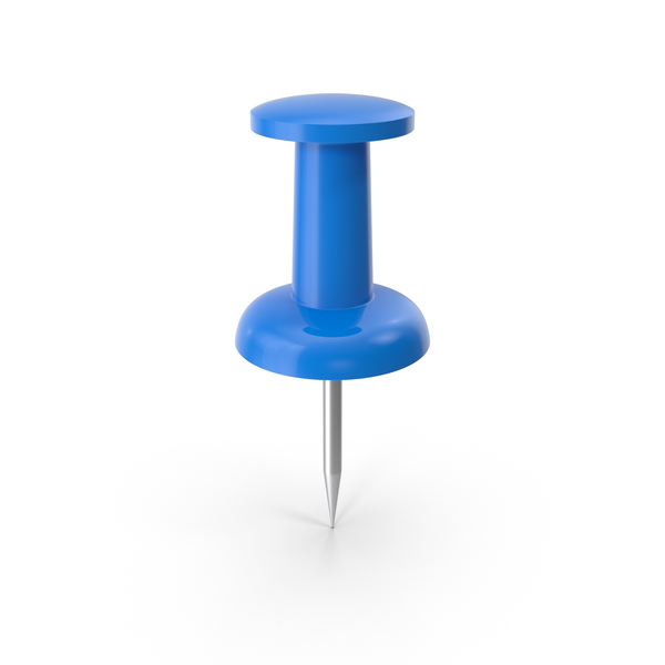 Push Pin Blue PNG Images & PSDs for Download