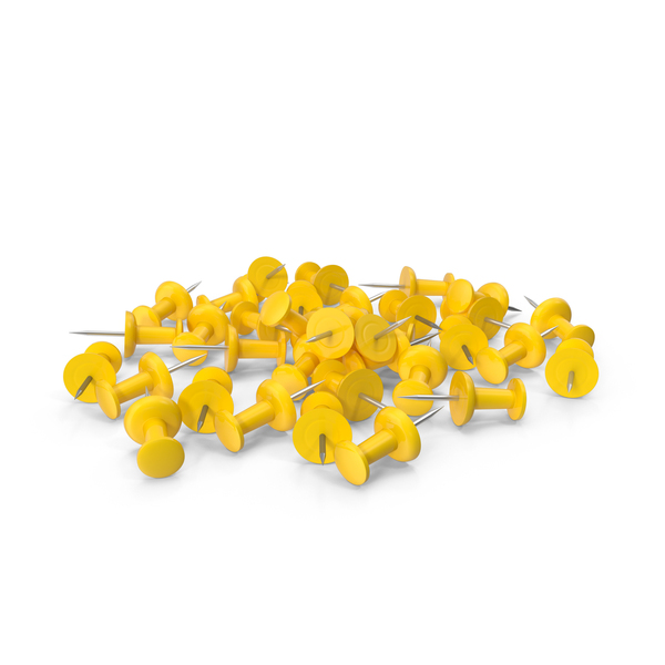 Yellow Thumbtack PNG Images & PSDs for Download