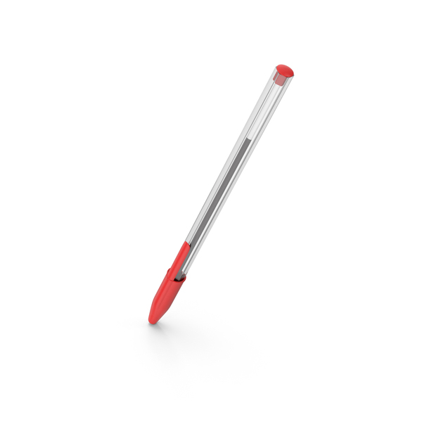 Red Ballpoint Pen PNG Images & PSDs for Download | PixelSquid - S12290423F