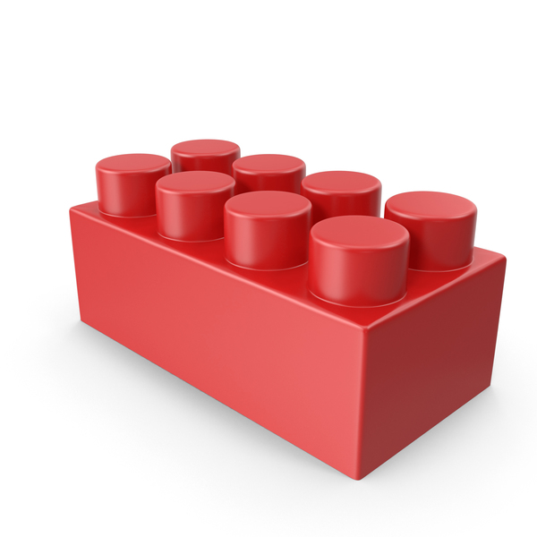 dæk Badekar opføre sig Red Building Block PNG Images & PSDs for Download | PixelSquid - S11158295D