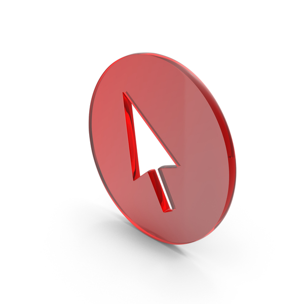 Red Glass Round Mouse Cursor Icon PNG Images & PSDs for Download